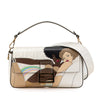 Fendi Zucca Graphic Print Coated Canvas Bikini Girls Baguette Satchel Secondhand