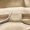 Gucci Small Metallic Leather Soho Working Satchel Secondhand