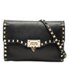 Valentino Small Leather Rockstud Flap Crossbody Secondhand