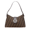 Secondhand Fendi Zucca Canvas Shoulder Bag