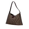 Secondhand Fendi Zucca Canvas Shoulder Bag