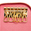 Saffiano Zip Around 6 Key Holder - '10s Second-hand