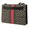 Secondhand Gucci GG Supreme Caleido Web Bee Crossbody