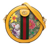 Gucci Mini GG Supreme Flora Web Ophidia Round Crossbody Secondhand