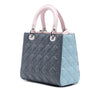 Dior Medium Tricolor Lambskin Cannage Lady Dior Secondhand