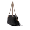 Gucci Pebbled Leather Soho Chain Zip Shoulder Bag Secondhand
