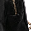 Gucci Pebbled Leather Soho Chain Zip Shoulder Bag Secondhand