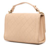 Chanel Medium Quilted Calfskin Label Click Flap Secondhand