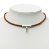 Hermès Leather Kite Choker Necklace Secondhand
