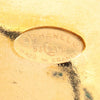Chanel CC Gold Plated Heart Brooch Secondhand