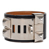 Hermès Swift and Palladium Plated Collier de Chien Bracelet S Secondhand