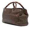 Gucci Medium Calfskin Bamboo Shopper Satchel Secondhand
