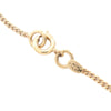 Chanel CC Gold Plated Heart Pendant Necklace Secondhand