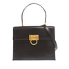 Ferragamo Leather Gancini Top Handle Bag Secondhand