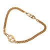 Dior Gold Plated CD Logo Chain Bracelet Secondhand