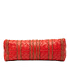 Bottega Veneta Leather Intrecciato Stripe Shoulder Bag Secondhand
