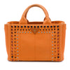 Prada Small Canvas Canapa Bijoux Satchel Secondhand