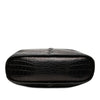 Saint Laurent Croc Embossed Leather Tote Secondhand
