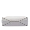 Burberry Elephant Embossed Calfskin Check Dewsbury Satchel Secondhand
