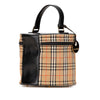 Burberry Haymarket Check Canvas Vanity Bag Secondhand
