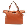 Gucci Large Pebbled Calfskin Icon Bit Satchel Secondhand