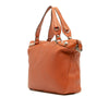 Gucci Large Pebbled Calfskin Icon Bit Satchel Secondhand