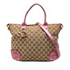 Gucci GG Canvas Heart Bit Satchel Secondhand