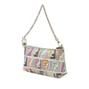 Fendi Multicolor Zucca Spalmati Chain Pochette Secondhand