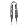 Secondhand Dior Oblique Embroidered Canvas Studded Shoulder Strap