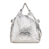 Chanel Medium Metallic Glazed Calfskin Perforated Rodeo Drive Satchel Secondhand