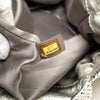 Chanel Medium Metallic Glazed Calfskin Perforated Rodeo Drive Satchel Secondhand
