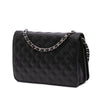 Chanel CC Embossed Calfskin Diamond Wallet On Chain Secondhand