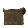 Fendi Zucca Suede Messenger Bag Secondhand