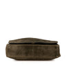 Fendi Zucca Suede Messenger Bag Secondhand