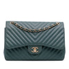 Secondhand Chanel Jumbo Classic Chevron Lambskin Double Flap