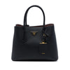 Prada Small Saffiano Cuir Double Satchel Secondhand