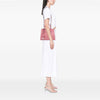 Prada City Calf Trimmed Saffiano Greche Paradigme Bag Secondhand