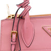 Prada City Calf Trimmed Saffiano Greche Paradigme Bag Secondhand