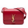 Saint Laurent Small Calfskin Solferino Satchel In Box Secondhand