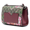 Gucci Small GG Supreme Blooms Padlock Crossbody Secondhand
