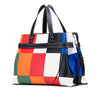 LOEWE Medium Patchwork Leather Gate Top Handle Satchel Secondhand