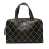 Chanel CC Lambskin Wild Stitch Handbag Secondhand