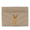 Secondhand Saint Laurent Grain de Poudre Cassandre Matelasse Card Case