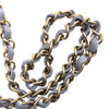 Chanel Mini Square Classic Iridescent Lambskin Single Flap Secondhand