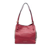 Secondhand Burberry Small Leather and House Check Canvas Canterbury Tote