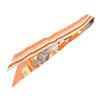 Hermès Grand Theatre Nouveau Silk Twilly Scarf Secondhand