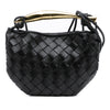 Bottega Veneta Baby Lambskin Intrecciato Sardine Secondhand