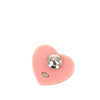 Chanel CC Resin Heart Brooch Secondhand