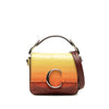 Chloé Mini Ombre Croc Embossed Leather C Satchel Secondhand