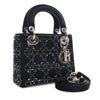 Dior Mini Satin Cannage Strass Crystal Embellished Lady Dior Secondhand